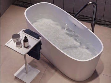 SAINT BARTH - Freestanding oval bathtub by MOMA Design - view 2